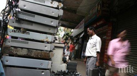 електронният боклук носи печалби черно вреди здравето