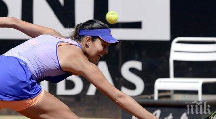 руска квалификантка елиминира ана иванович луд мач рим