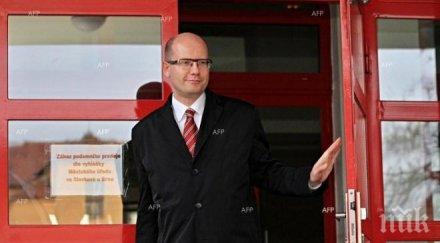 премиерите чехия словакия обявиха против идеята квотно разпределение бежанците