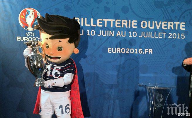 УЕФА обяви цените на билетите за Евро 2016