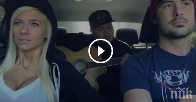 Тази сладка блондинка има скрит талант! Сигурна съм, че ще има много фенове! Това, което прави...

