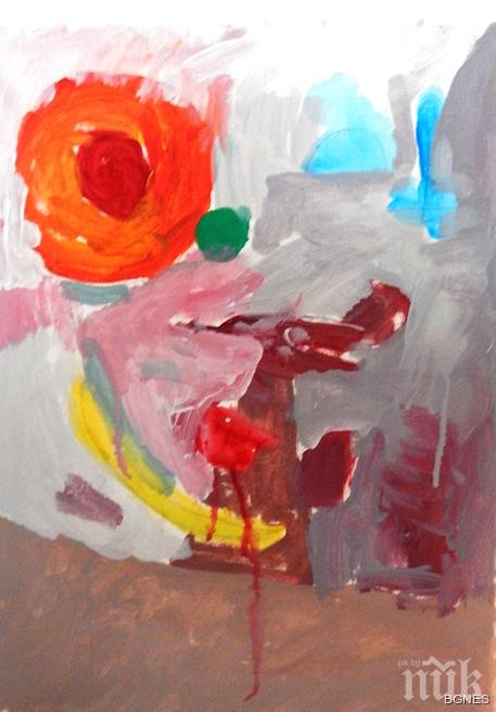 Деца създават картини по световни образци