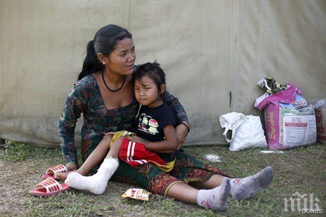 36 загинали и хиляди ранени след нов мощен трус в Непал