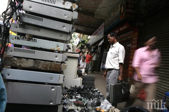 Електронният боклук носи печалби на черно, вреди на здравето