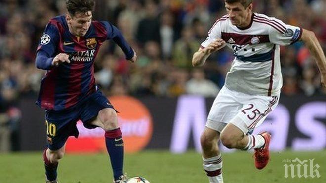 В Байерн вярват в чудесата: Бием Барса с 4:0