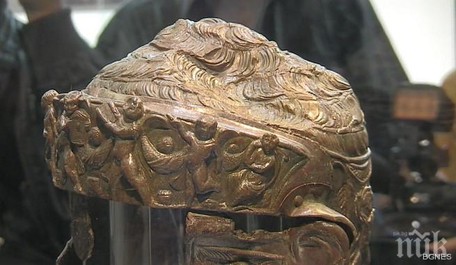 Тракийски шлем за 2 млн. евро показаха в Пловдив