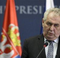 Милош Земан: Трябва да се помага на имигрантите там, където живеят те за постоянно