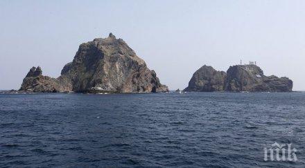 маневри южна корея спорен район