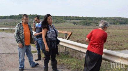 павлова лазаров инспектираха строителните работи марица