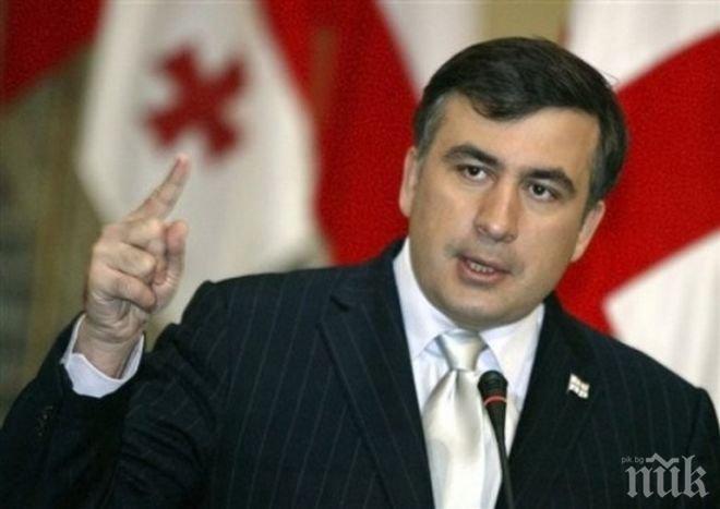 Михаил Саакашвили разваля отношенията между Грузия и Молдова