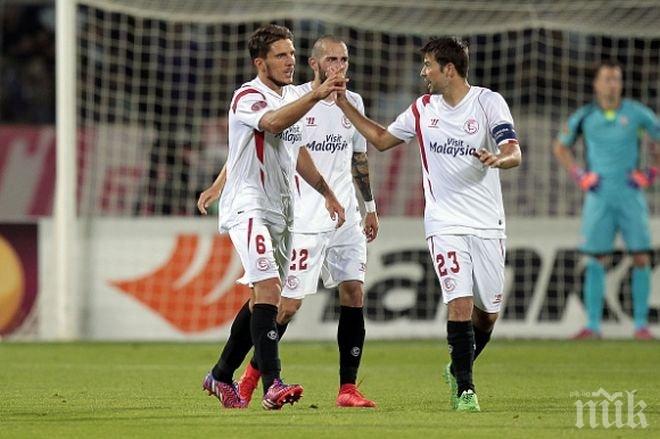 Севиля довърши Фиорентина и ще защитава трофея си на 27 май във Варшава