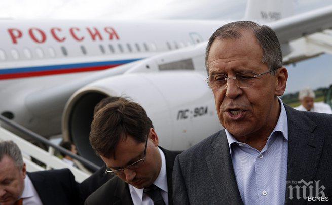 Лавров: Надяваме се да доставяме повече газ на Сърбия 