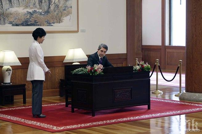 Плевнелиев: Да се преборим да произвеждаме бронирани автомобили на KIA