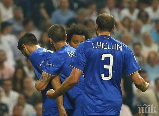 Купон в съблекалнята на Юве след мача с Реал (видео)
