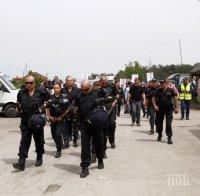 Първо в ПИК! 400 полицаи мобилизирани на протеста на Киро Японеца във 