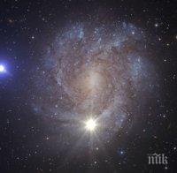 Астрономи откриха звезда-динозавър пред излюпване