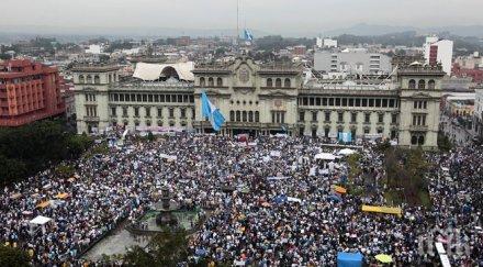 корупцията правителството разгневи народа гватемала