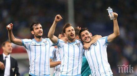 лацио отново изпревари рома минимален успех генуа