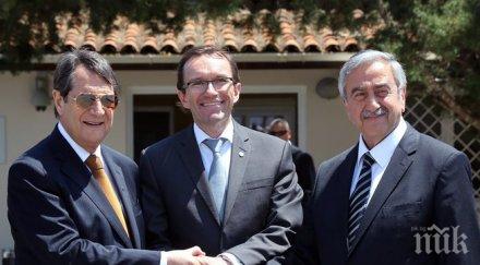 преговарящите кипър разчистват пътя мир