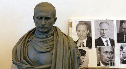 казаци направиха паметник путин заради превземането крим