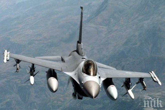 Турски изтребители F-16 свалиха сирийски самолет 