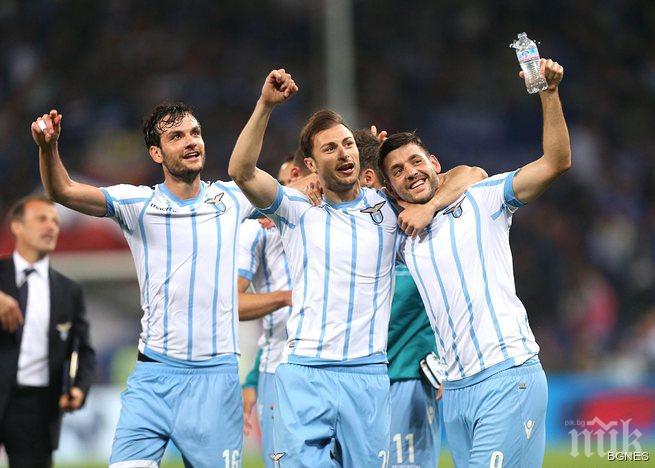 Лацио отново изпревари Рома с минимален успех в Генуа