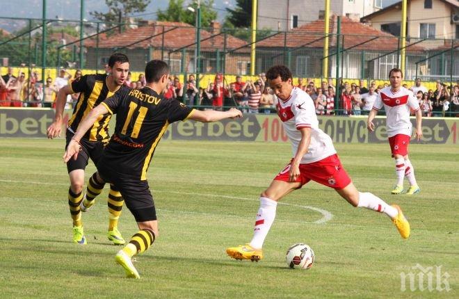 ЦСКА вкара два на „Ботев”, но пак загуби