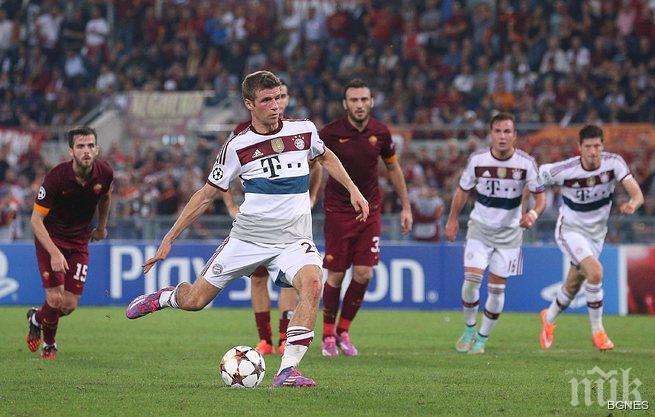 Манчестър Юнайтед набеляза Мюлер и Чех