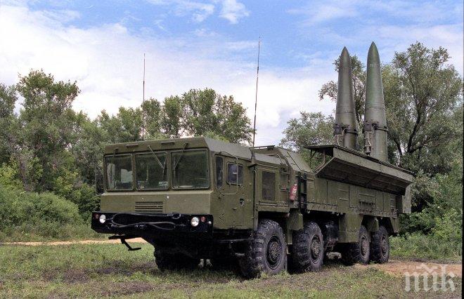 Русия вкарва ракетни комплекси Искандер-М в Калининградска област