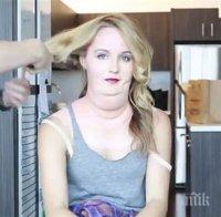 Това момиче промени своята визия. Тя се направи на дебела и грозна, за да докаже колко повърхностни мъже съществуват...