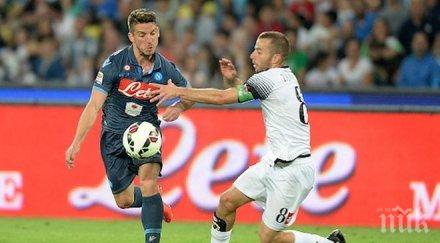 изстрадана победа остави наполи голямата игра