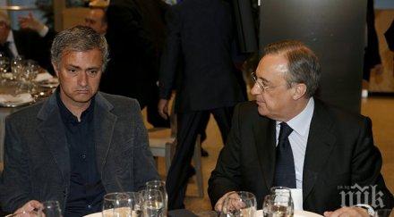 моуриньо съм получавал предложение реал