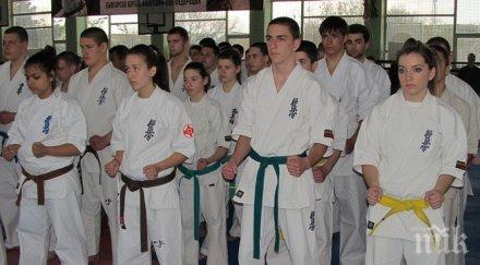 десет златни медала българските състезатели европейското карате киокушин