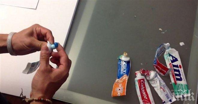 Този мъж намери ново и уникално приложение на пастите за зъби! Интересно! Впечатляващо! Гениално!