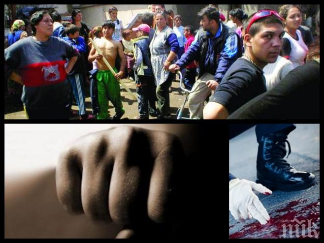 Баща проплака във Фейсбук: Роми пребиват децата ни! Не искам да видя сина си в ковчег (снимки)