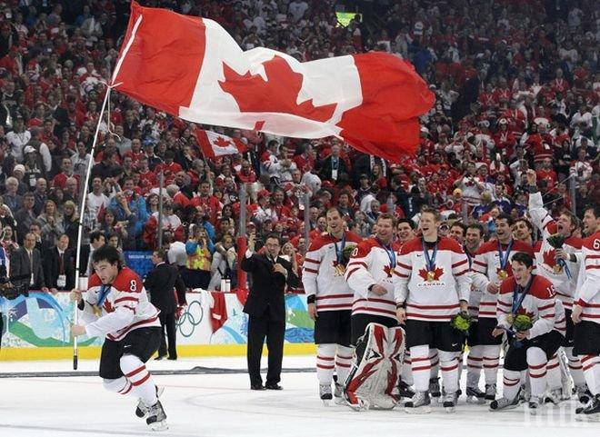 Канада стана световен шампион по хокей на лед след погром над Русия