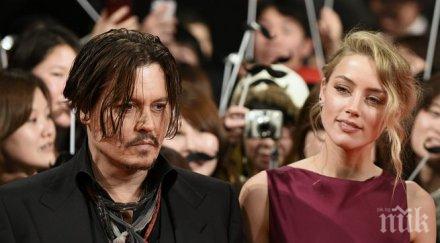 джони деп отпътува забързано австралия заради съпругата