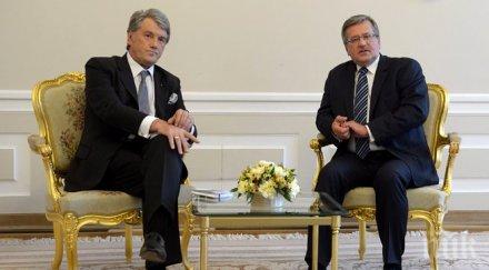 юшченко светът реагира украйна досадна муха