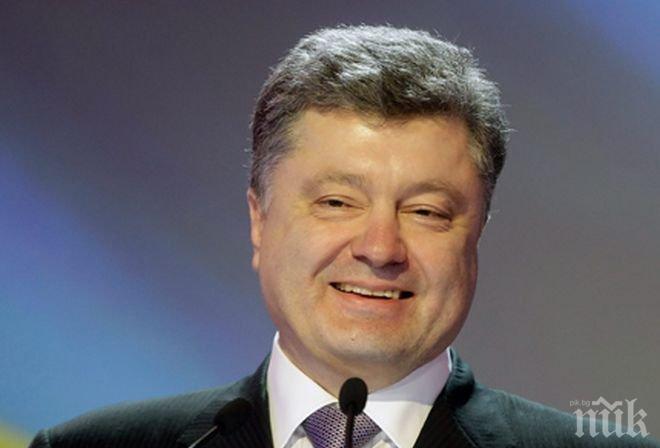 Порошенко не вижда военно решение на конфликта в Украйна 