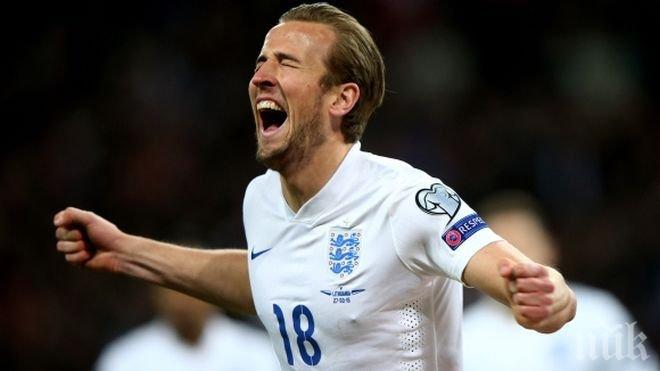 Англия с Хари Кейн, но без Люк Шоу на европейското за младежи 

