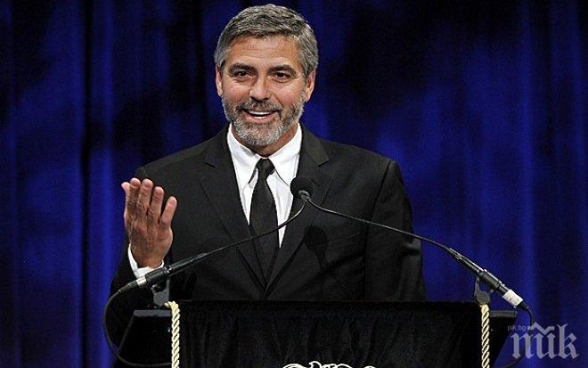 Невижданa ретро снимкa на Джордж Клуни обикаля медиите, вижте я