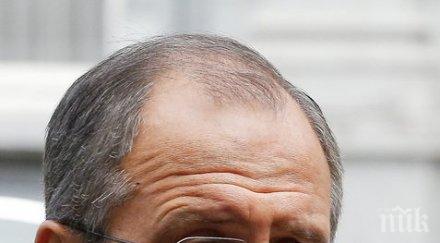 лавров позовал медии изказването подялбата македония