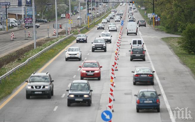 Нов ремонт на част от бул. Цариградско шосе от 1 юни