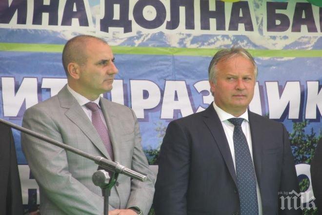 Цветанов бе гост на празника на Долна баня
