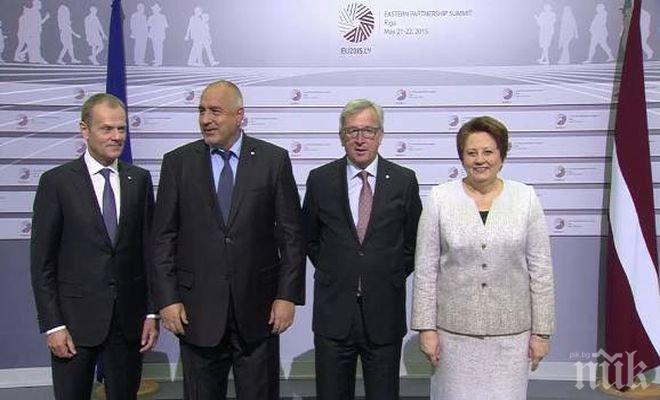 Започнаха срещите на премиера Борисов на върха на Европа