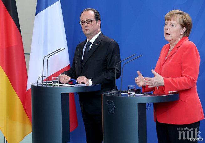 Меркел и Оланд ще се срещнат с Ципрас в Рига