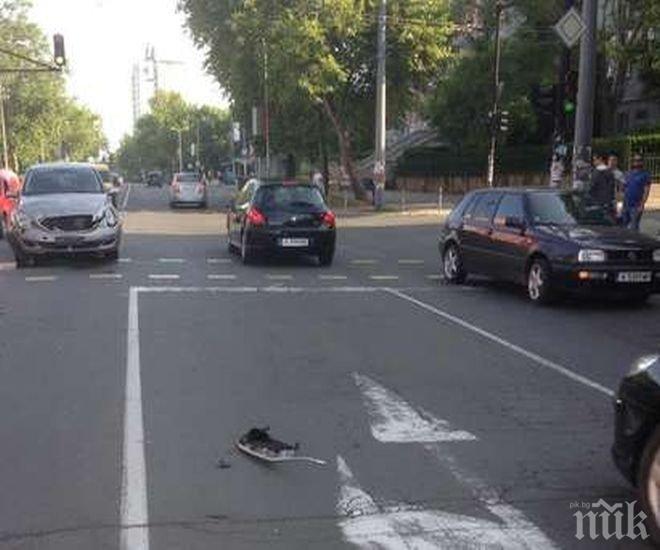 Абитуриент изтърва матурата, Мерцедес го нацели в Бургас
