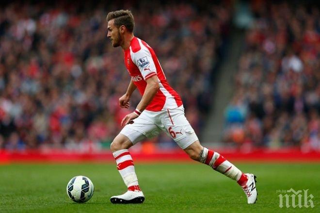 В Англия: Барселона дава над 50 милиона за Аарън Рамзи