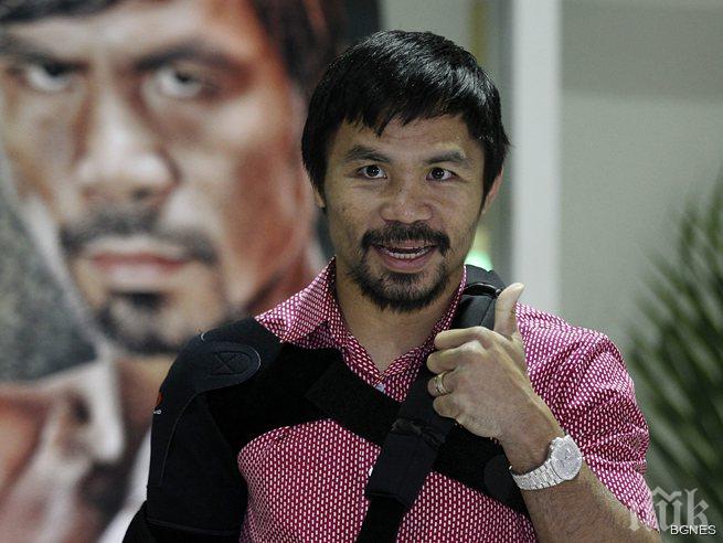 Пакиао е единственият милиардер във филипинския Конгрес