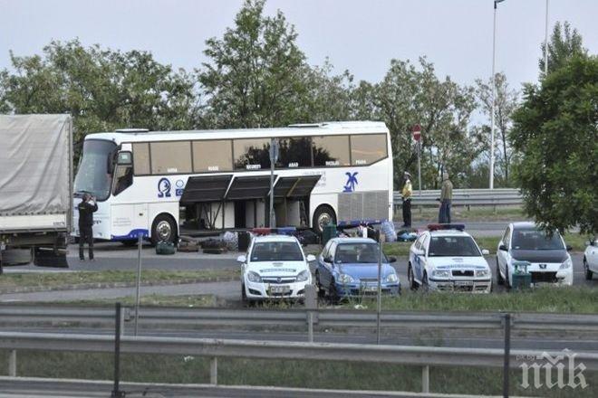 Самоделното устройство, открито в българския автобус, трябвало да го подпали